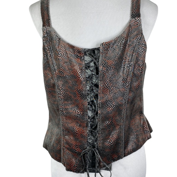 VTG Eliza of California Corset Top 2X (Runs small) Costume Cosplay - Picture 2 of 16